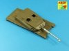 Aber 35 L-192 120 mm L/44 Smoothbore gun barrel forType 10 Tank 1/35